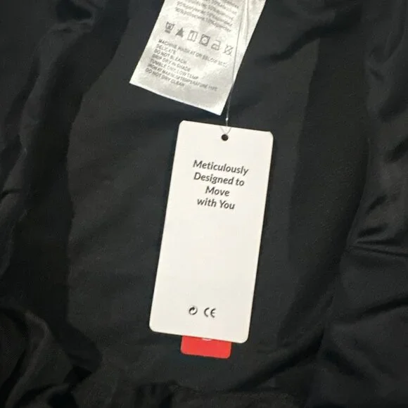 Baleaf womens black NWT lined biking shorts 18W UPF 50+ pull on - Picture 5 of 12